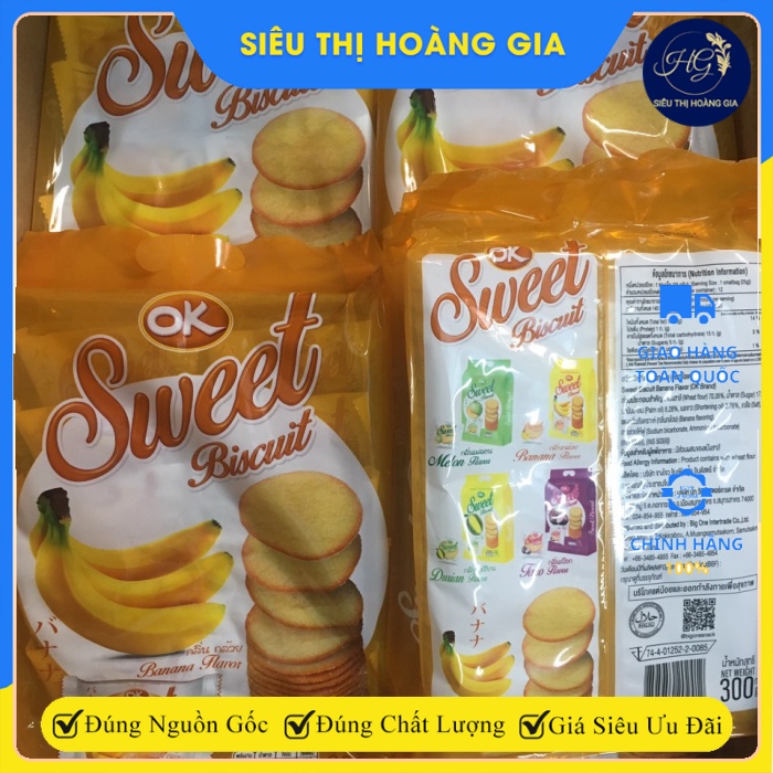 Bánh Ok Sweet Thái Lan Bịch 12 gói.