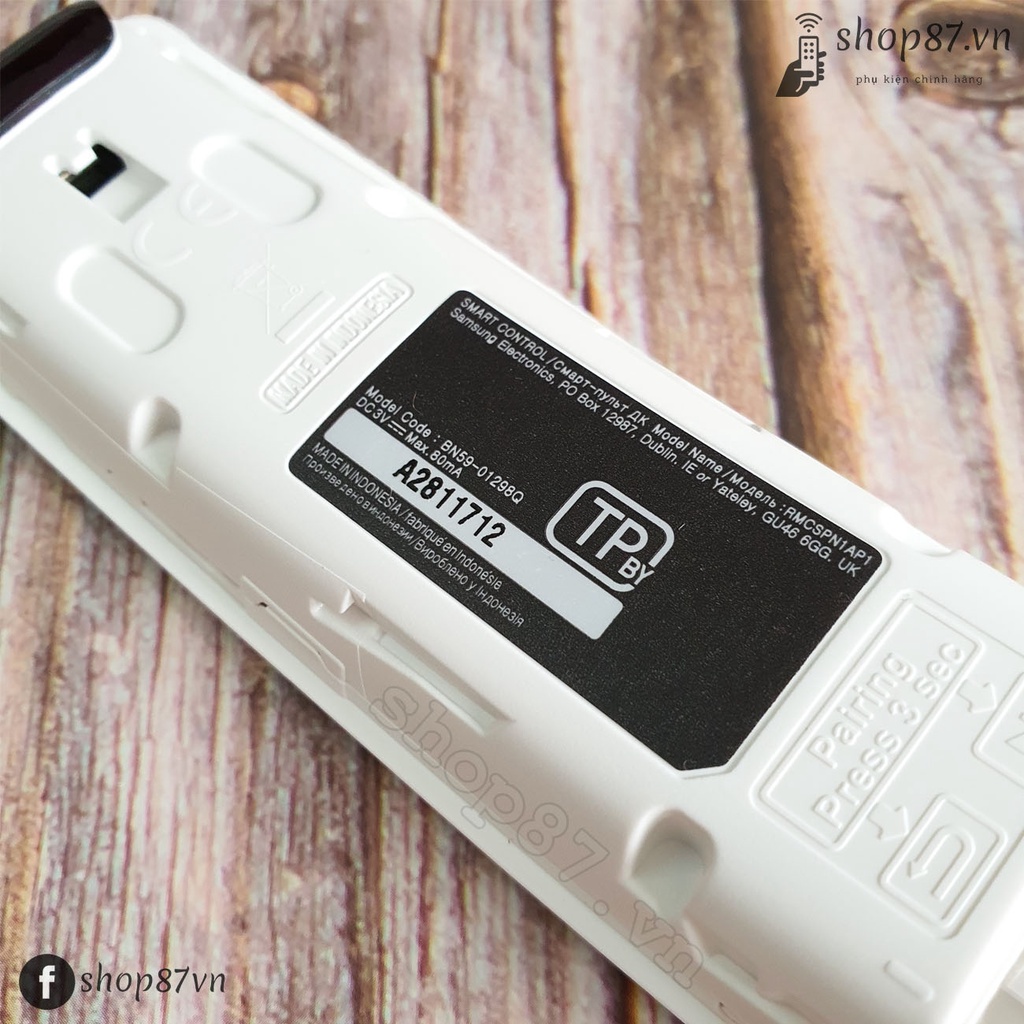 Điều khiển tv Samsung 4K giọng nói chính hãng Made in Indonesia BN59-01298Q