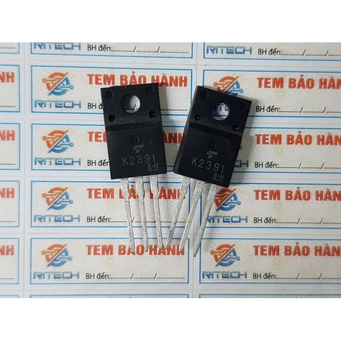 [Combo 2 chiếc] K2391, 2SK2391 Mosfet Kênh-N 100V/20A TO-220