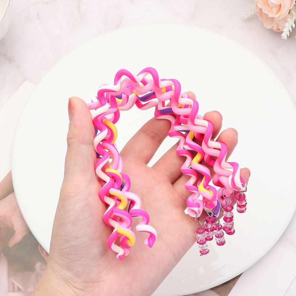 Set 6 Băng Đô Bện Tóc Co Giãn Thời Trang EUCA