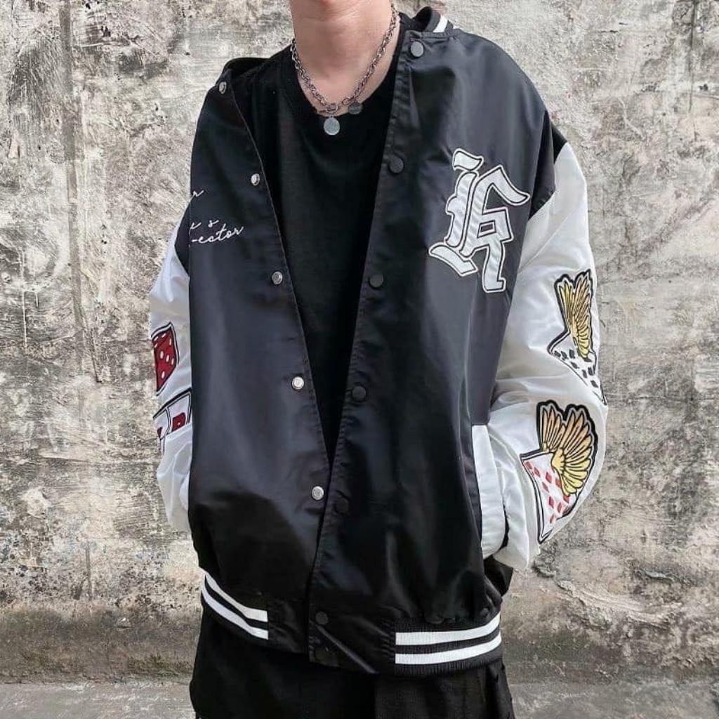 Áo khoác dù unisex form rộng AKD35 BLACKA LECHAU bomber jacket 2 lớp nam nữ ulzzang streetstyle hottrend rẻ đẹp