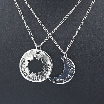 Dây chuyền cặp đôi Game of Thrones, Moon Of My Life My Sun and Stars, DMB018