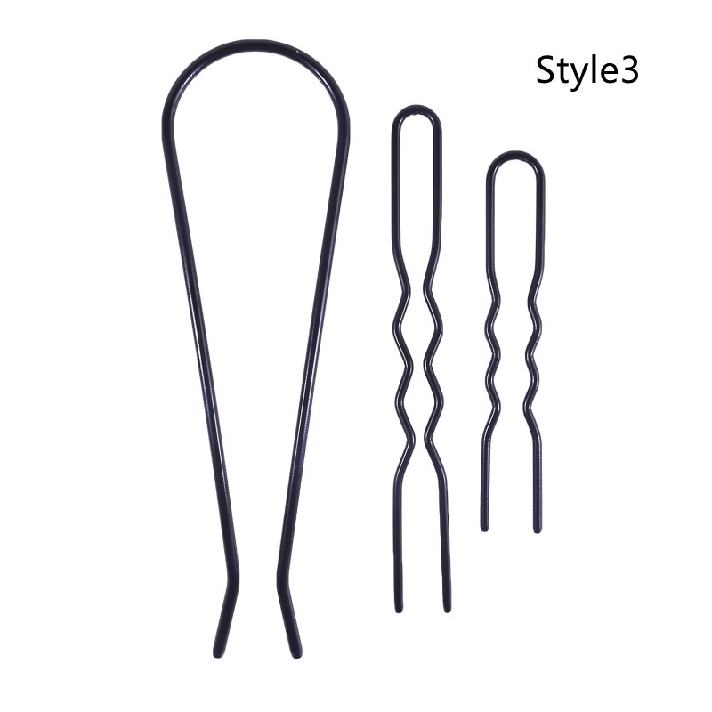 Trâm Cài Tóc Chữ U Màu Đen Thời Trang Dành Cho Cô Dâu