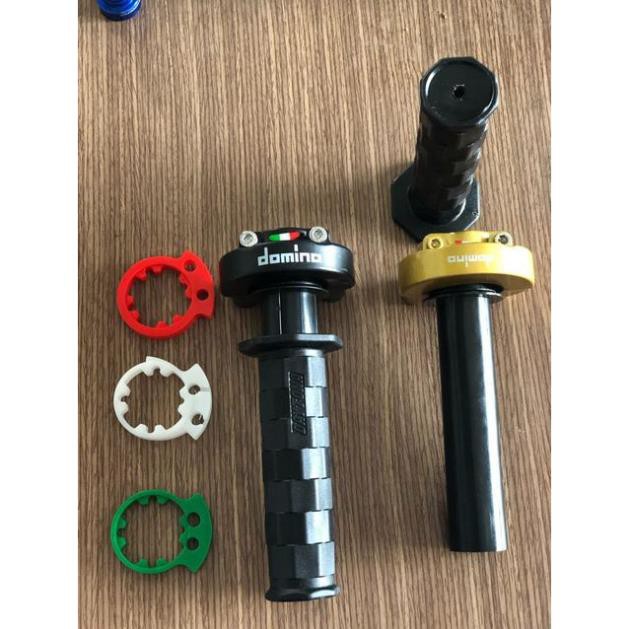 Cùm Tăng Tốc Domino kèm bao tay daytona Xịn Xò cho các xe Wave Si Ex Win Satria Sonic