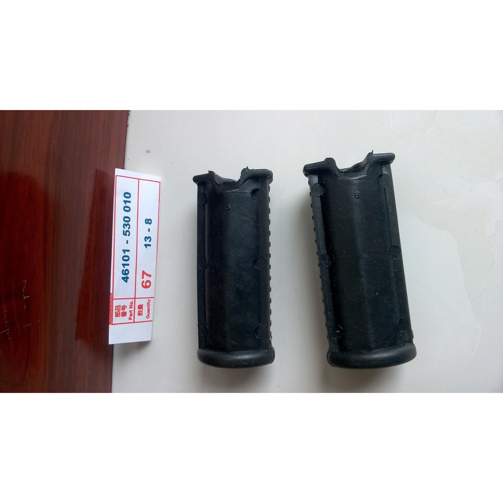 Cao su gác chân trước cho honda 67 - Cub 78...dame