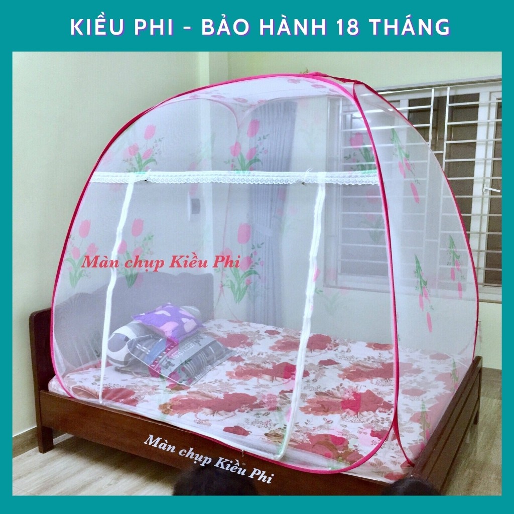 Màn chụp tự bung gấp gọn tiện dụng -mùng chụp tự bung đỉnh rộng cao cấp chống muỗi hiệu quả