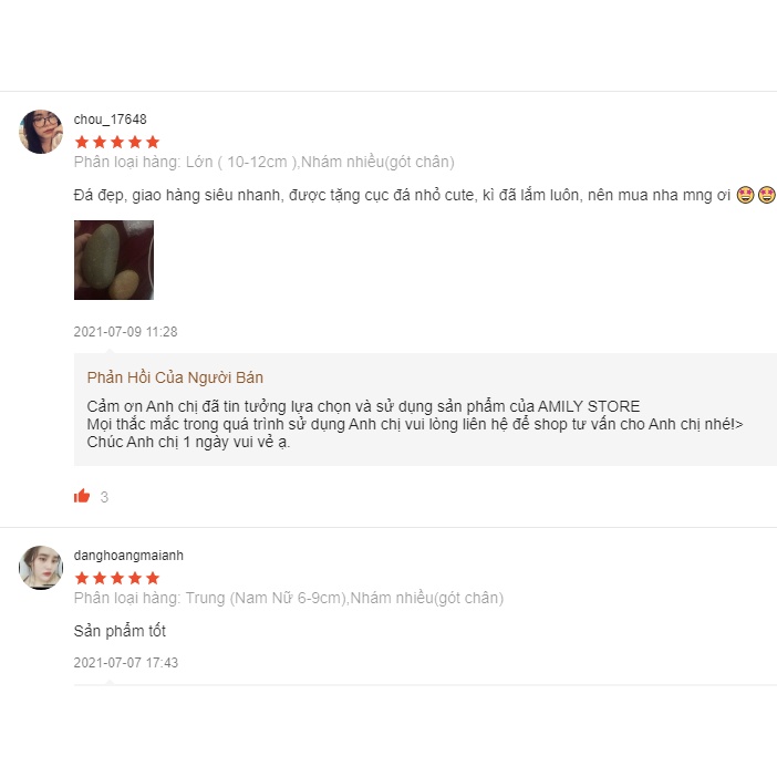 Đá tắm tự nhiên tẩy tế bào chết đá massage mặt - Amily Store99 | BigBuy360 - bigbuy360.vn