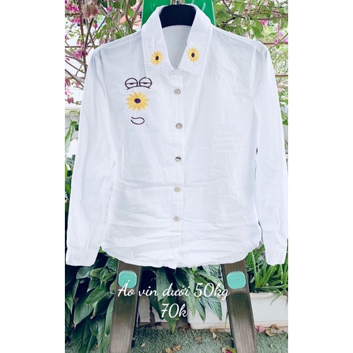 Áo sơ mi thêu kiểu