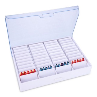 Khay Mica Cao Cấp 44 Ô Đựng Mẫu Móng(Click xem ảnh thật)