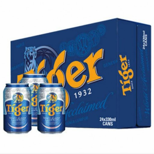 Thùng 24 lon bia Tiger 330ml