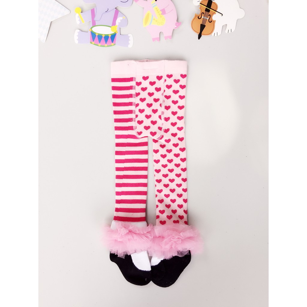 Quần legging Sanlutoz màu hồng dễ thương dành cho bé gái