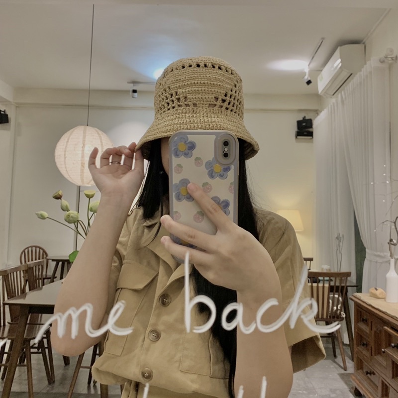 CROCHET BUCKET HAT- MŨ CÓI LƯỚI HANDMADE