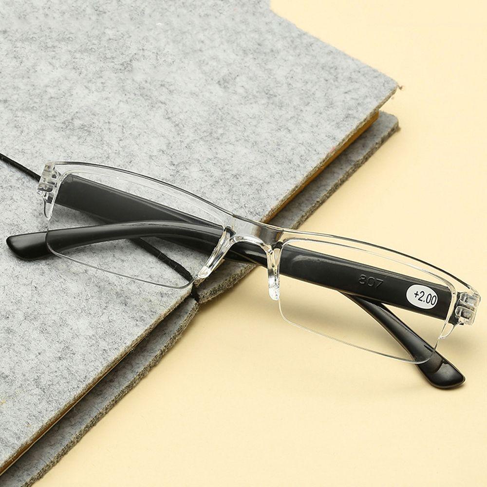 Mắt Kính Đọc Sách Không Vành Siêu Nhẹ Phong Cách Vintage Thời Trang