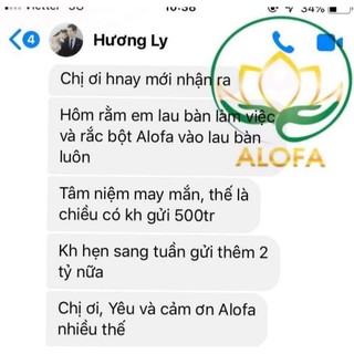 Bột Phong thủy Alofa