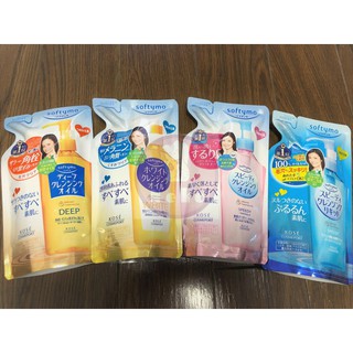 Túi refill dầu tẩy trang Kose Softymo (4 màu)