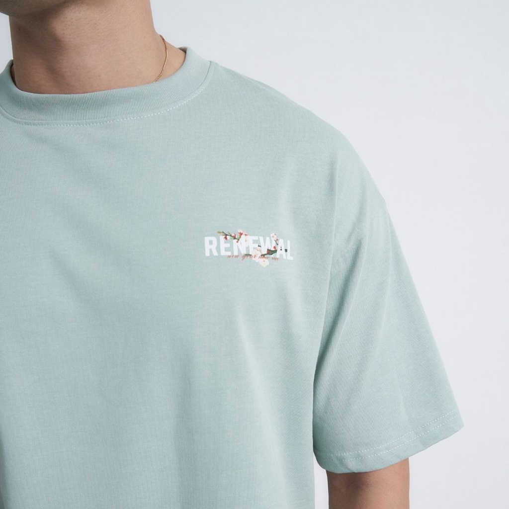 Áo thun DayM | RENEWAL - Form Âu, oversize, 100% cotton