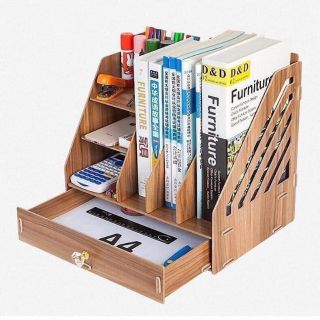 Kệ Sách Gỗ Mini Để Bàn