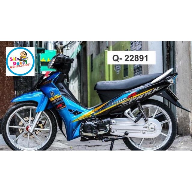 Tem rời Sirius spark R decal 3 lớp