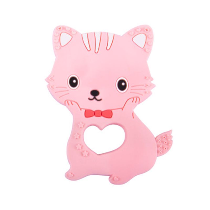 Dây Silicon Cấp Thực Phẩm Hình Hoạt Hình Gắn Xe Đẩy Em Bé Sơ Sinh Mọc Răng DIY