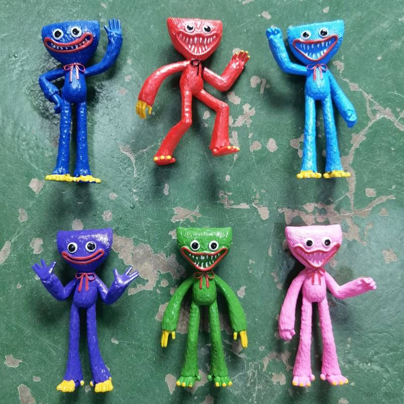 Poppy Playtime Action Figure Huggy Wuggy Model Dolls Toys For Kids Home Decor Desktop Ornament