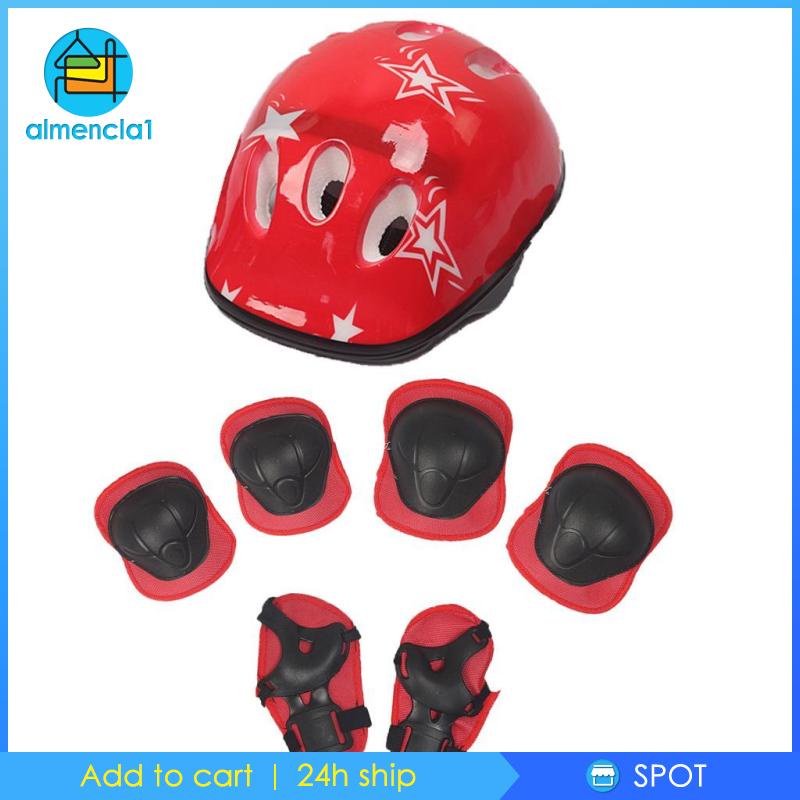 Đệm bảo vệ đầu gối và khuỷu tay cho bé khi chạy xe đạp