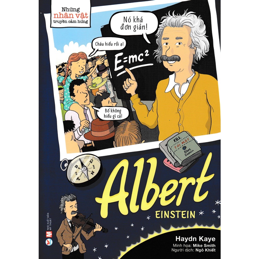 Sách - Những Nhân Vật Truyền Cảm Hứng - Albert Einstein - TV