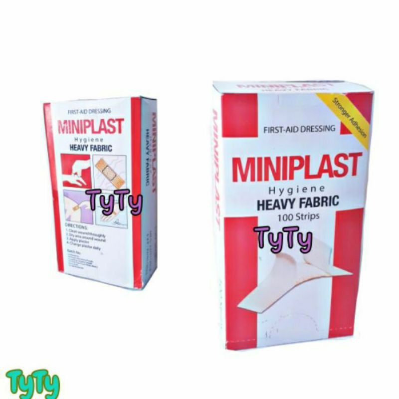 Hộp Băng Keo Cá Nhân Đỏ MiNiPlast