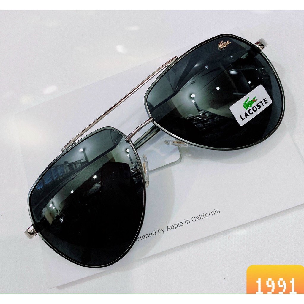 Mắt Kính Nam Lacoste2 Khói Bầu LC04 Full Box ( Tặng Kèm Bao Da Pu Cá Xấu Cực Chât ) | BigBuy360 - bigbuy360.vn