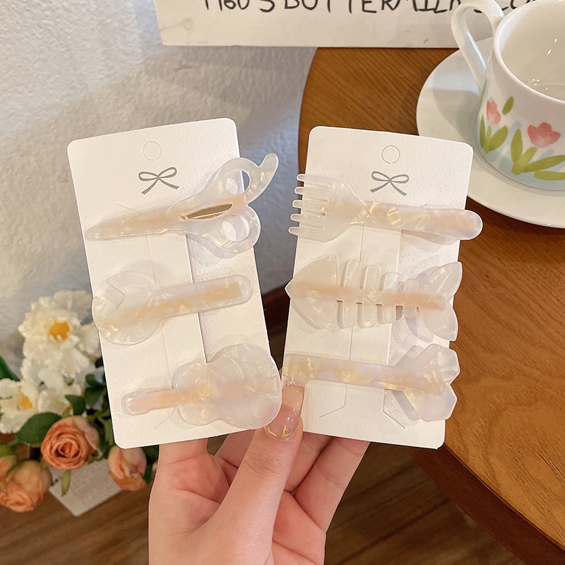 Kẹp Tóc Nữ Hình Đuôi Cá Dễ Thương Phong Cách Hàn Quốc