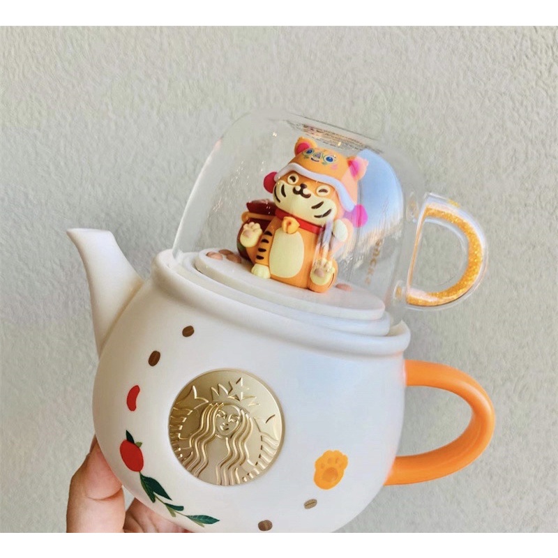 |CHÍNH HÃNG| ẤM SỨ STARBUCKS NĂM CON HỔ 2022