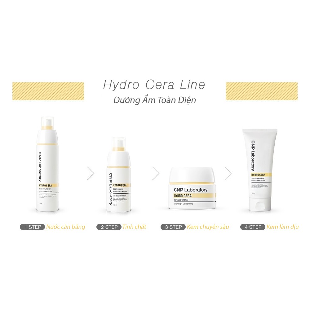 Nước cân bằng dưỡng ẩm chuyên sâu dạng xịt CNP Laboratory Hydro Cera Essential Toner 150ml | BigBuy360 - bigbuy360.vn
