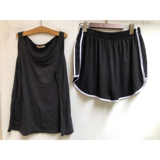 Đồ bộ mặc nhà thời trang Amwear chất cotton big size