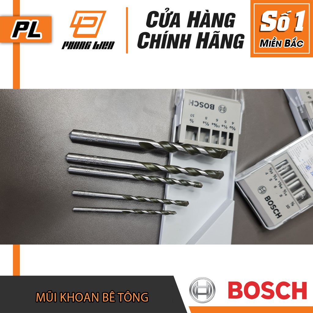 Bộ mũi khoan bê tông Bosch 2608680798 - Hàng Chính Hãng
