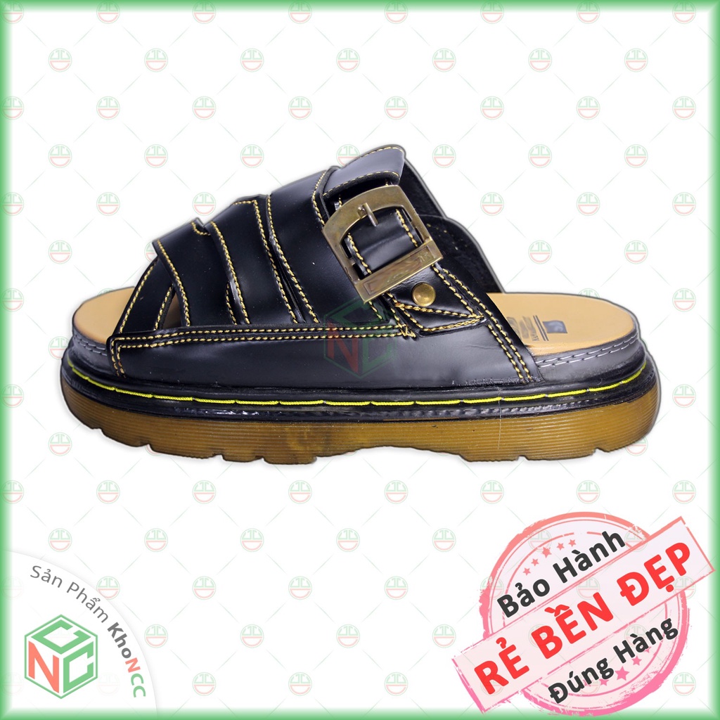 Giày dép nữ Doctor Dr.Martens giá rẻ có size lớn - Quai ngang đan chéo kiểu dáng mới của năm - NMH-DRNU-5Q1X-DE