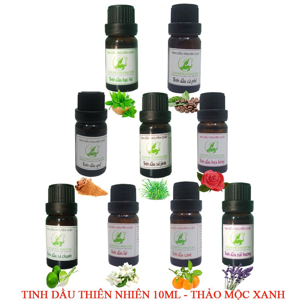 Tinh Dầu Thiên Nhiên Thơm Phòng 10ml Tinh Dầu Nguyên Chất (Hàng Hót 2021)