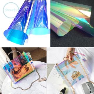 Cuộn vải PVC làm túi xách trong suốt nhiều màu sắc