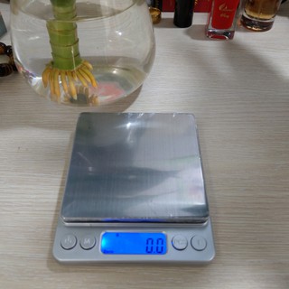 Cân tiểu li điện tử cho nhà bếp loại 0.1g đến 2kg - Tặng cọ quét dầu - CTL01