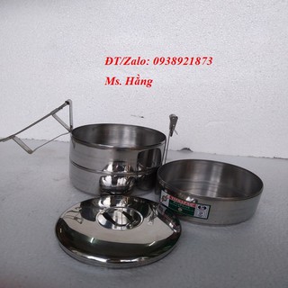 CẶP LỒNG CÀ MƠN - Cà men INOX 4 NGĂN CMS16-4I