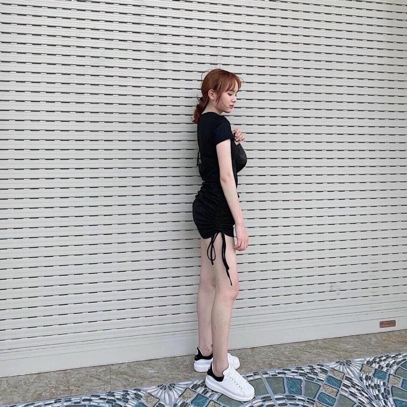 Đầm khoét ngực rút eo #bigsize 60kg đến 90kg | BigBuy360 - bigbuy360.vn