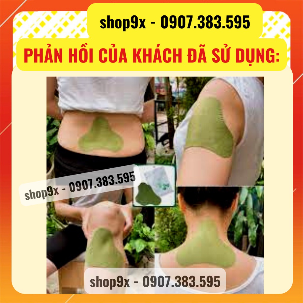 Hộp 12 Miếng Dán Ngải Cứu Vai Gáy Giảm Đau Cổ Vai Gáy, Thải Độc