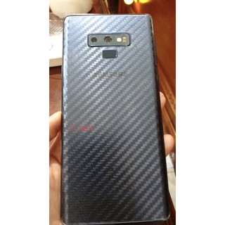 DÁN VÂN CARBON MẶT LƯNG GALAXY NOTE 9