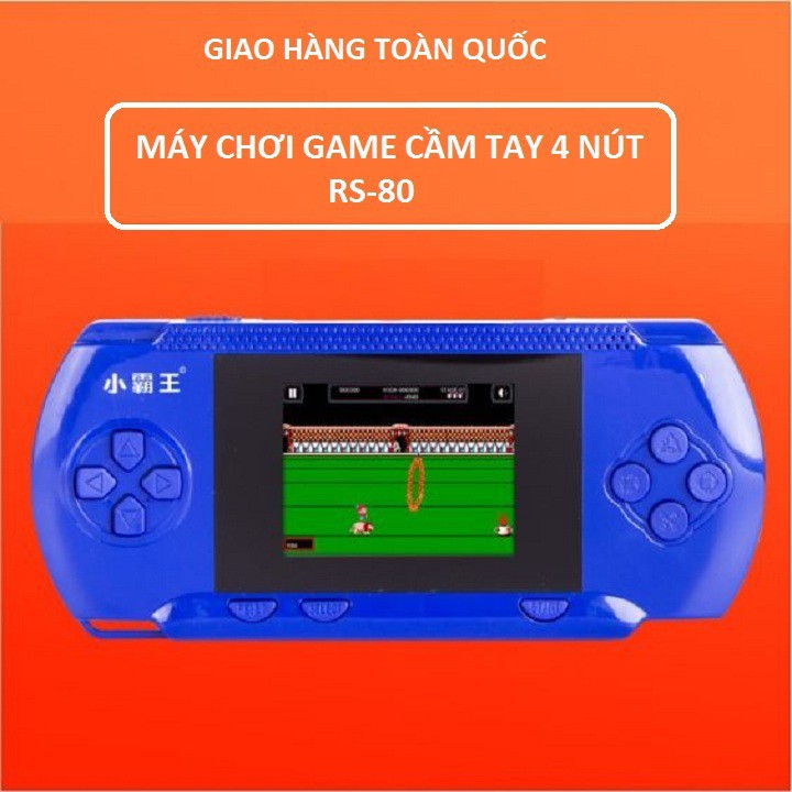 Máy Chơi Game Cầm Tay RS-80 Với 280 Trò Chơi-Tặng Kèm Thẻ Chơi Game 20 In 1