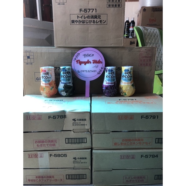 KHỬ MÙI,THƠM PHÒNG, Nhà Vê Sinh ShoshuGen Nhật Bản 400ml