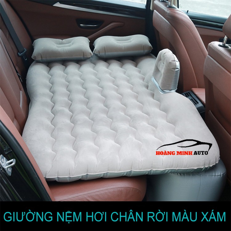 [Mã LIFEAU giảm 10% đơn 200k] Đệm hơi ô tô, nệm hơi xe ô tô cao cấp hàng dày loại 1, tặng kèm bơm điện và bộ gối