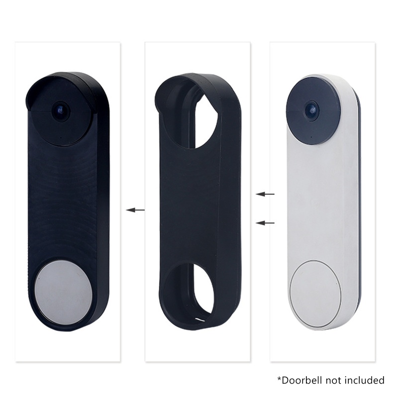 Nama Vỏ Bọc Silicon Mềm Chống Nước Chống Tia UV Có Thể Giặt Được Phù Hợp Cho Nest Hello Doorbell