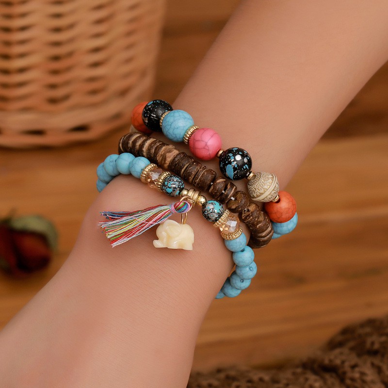 Bohemian Style Tassel String Bracelets
