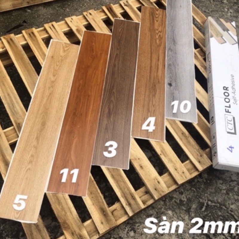 Sàn nhựa giả gỗ