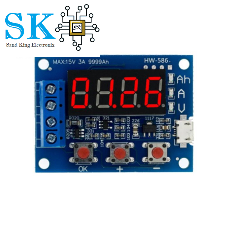 Máy kiểm tra pin ZB2L3 LED màn hình kỹ thuật số 18650 kiểm tra dung lượng chì