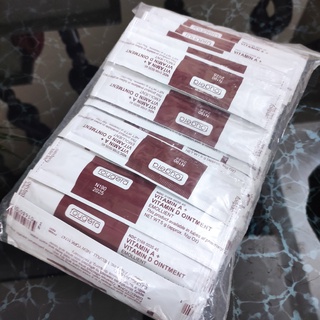 Bịch 100 tuýp Vitamin A&D Fougera dưỡng hình xăm chống sẹo 5g / 1 tuýp