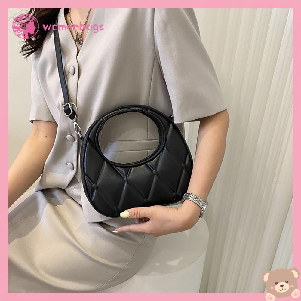 ✿ Wb ✿ Túi Xách Da PU Hình Tròn Thời Trang Cho Nữ✿